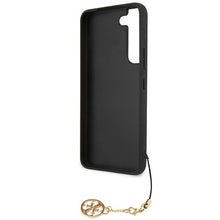Заредете изображение във визуализатора на галерията – Guess GUHCS23SGF4GGR S23 S911 grey/grey hardcase 4G Charms Collection

