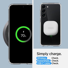 Заредете изображение във визуализатора на галерията – Spigen ULTRA HYBRID GALAXY S23 CRYSTAL CLEAR
