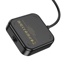 Заредете изображение във визуализатора на галерията – HOCO adapter HUB 4in1 Typ C to USB3.0*3+RJ45 100 Mbps Gigabit Ethernet 0,2m HB35 black
