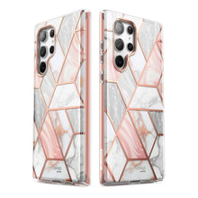 Заредете изображение във визуализатора на галерията – Supcase COSMO GALAXY S23 ULTRA MARBLE PINK

