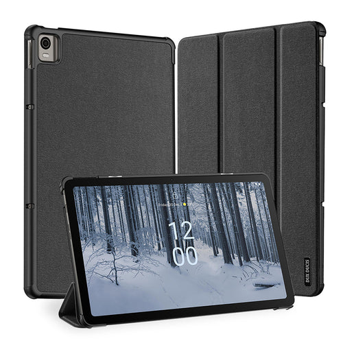 Dux Ducis Domo case for Nokia T21 smart cover stand black
