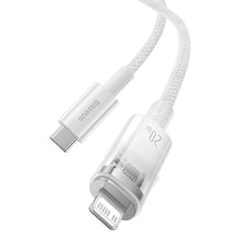 Заредете изображение във визуализатора на галерията – Baseus Explorer Series cable USB-C - Lightning 20W 1 m white (CATS010202)
