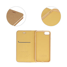Заредете изображение във визуализатора на галерията – Vennus Book Case with frame for Samsung Galaxy S23 Ultra gold
