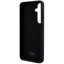 Заредете изображение във визуализатора на галерията – Karl Lagerfeld Silicone Ikonik case for Samsung Galaxy S24+ - black
