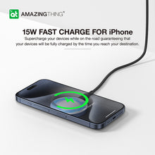 Заредете изображение във визуализатора на галерията – Amazing Thing Induction charger Magsafe Thunder Pro TP16MBU - 15W with Type C to Type C cable blue
