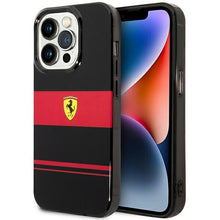 Заредете изображение във визуализатора на галерията – Ferrari FEHMP14LUCOK iPhone 14 Pro 6.1" black/black hardcase IMD Combi Magsafe
