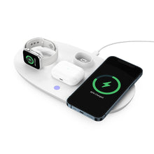 Заредете изображение във визуализатора на галерията – Wireless charger qi 4in1 15w b15a white
