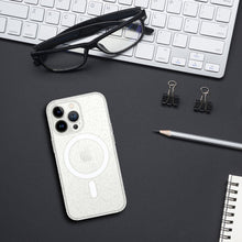 Заредете изображение във визуализатора на галерията – TEL PROTECT MagSilicone Clear Case for Iphone 12 Pro Glitter
