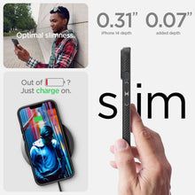 Заредете изображение във визуализатора на галерията – Spigen liquid air гръб за iphone 14 plus matte black - TopMag
