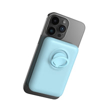 Заредете изображение във визуализатора на галерията – Wireless powerbank 10000mAh Joyroom JR-W050 20W MagSafe with ring and stand - blue
