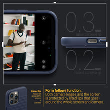 Заредете изображение във визуализатора на галерията – CASEOLOGY PARALLAX MAG MAGSAFE IPHONE 14 PRO MIDNIGHT BLUE
