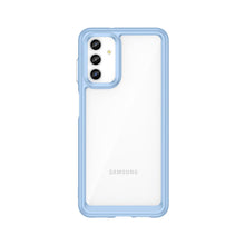 Заредете изображение във визуализатора на галерията – Outer Space Case for Samsung Galaxy A13 5G cover with a flexible frame blue
