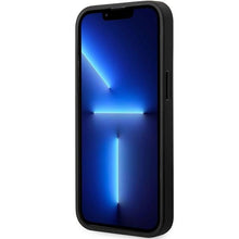 Заредете изображение във визуализатора на галерията – Case BMW BMHCP14L22PVTA iPhone 14 Pro 6.1" Grey/Grey Quilted Tricolor
