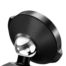 Заредете изображение във визуализатора на галерията – Baseus Small Ears Series Universal Leather Magnetic Car Mount Holder for Car Dashboard black (SUER-F01) - TopMag
