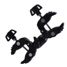 Заредете изображение във визуализатора на галерията – Double-sided clamp holder for the camera - black
