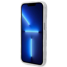 Заредете изображение във визуализатора на галерията – Guess GUHMP14XHTRMS iPhone 14 Pro Max 6.7" silver/silver hard case Metal Outline Magsafe
