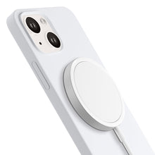 Заредете изображение във визуализатора на галерията – Apple iPhone 14 - 3mk Hardy Silicone MagCase White

