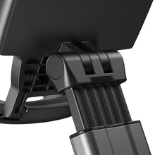 Заредете изображение във визуализатора на галерията – Joyroom JR-ZS371 foldable stand for tablet phone with height adjustment - black
