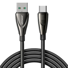 Заредете изображение във визуализатора на галерията – Joyroom Pioneer Series SA31-AC6 USB-A / USB-C cable 100W 1.2m - black
