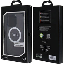 Заредете изображение във визуализатора на галерията – Audi IML Big Logo MagSafe case for iPhone 14 Pro - black
