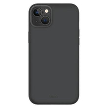 Заредете изображение във визуализатора на галерията – Uniq case Lino Hue iPhone 14 6.1" Magclick Charging grey/charcoal grey
