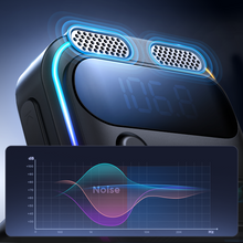 Заредете изображение във визуализатора на галерията – Joyroom JR-CCB01 48W FM transmitter 2x USB-A USB-C with dual microphone - black
