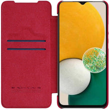Заредете изображение във визуализатора на галерията – Nillkin Qin Leather case leather case with a flap wallet red
