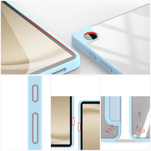 Заредете изображение във визуализатора на галерията – Dux Ducis Toby case with flip stand for Samsung Galaxy Tab A9 8.7'' - blue
