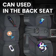 Заредете изображение във визуализатора на галерията – Car Cigarette Lighter Socket Splitter LM21 - 3 sockets + USB + Type C - QC 3.0 PD 3A 122W with display and cable

