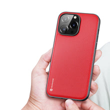 Заредете изображение във визуализатора на галерията – Dux Ducis Fino case and nylon cover for iPhone 14 Pro Max red
