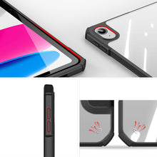 Заредете изображение във визуализатора на галерията – Dux Ducis Copa case for iPad 10.9'' 2022 (10 gen.) smart cover stand black
