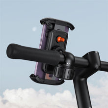 Заредете изображение във визуализатора на галерията – BASEUS bike / moto holder for mobile QuickGo black C40561500113-00/BS-CM024
