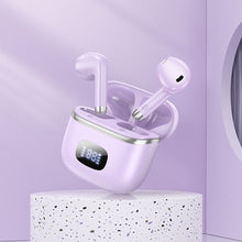 Заредете изображение във визуализатора на галерията – HOCO bluetooth earphones TWS Music guide wireless EQ1 purple
