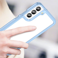 Заредете изображение във визуализатора на галерията – Outer Space Case for Samsung Galaxy S23+ cover with a flexible frame blue

