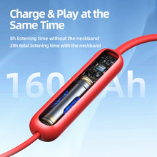 Заредете изображение във визуализатора на галерията – Joyroom JR-DS1 sports wireless neckband headphones - red
