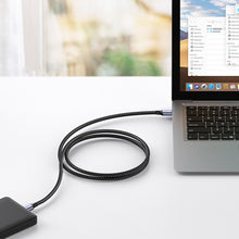 Заредете изображение във визуализатора на галерията – Ugreen cable USB cable - USB 3.0 5Gb/s 0.5m gray (US373)
