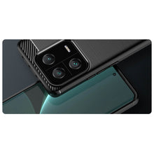 Заредете изображение във визуализатора на галерията – Carbon Case case for Xiaomi 13 Pro flexible silicone carbon cover black
