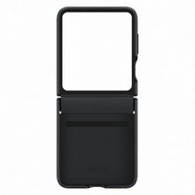 Заредете изображение във визуализатора на галерията – PU leather case for Samsung Galaxy Z Flip 5 - black
