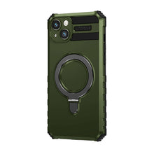 Заредете изображение във визуализатора на галерията – Tel Protect Armor Magsafe Metal Ring Case for Iphone 13 green
