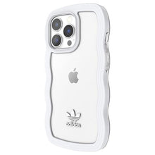 Заредете изображение във визуализатора на галерията – Adidas OR Wavy Case iPhone 13 Pro /13 6.1" white-transparent/white-transparent 51903
