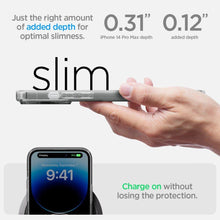 Заредете изображение във визуализатора на галерията – Spigen ULTRA HYBRID MAG MAGSAFE IPHONE 14 PRO MAX FROST BLACK
