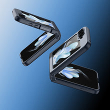 Заредете изображение във визуализатора на галерията – Armored case for Samsung Galaxy Z Flip 5 Dux Ducis Aimo Mag - black
