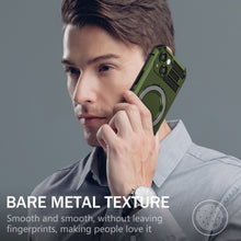 Заредете изображение във визуализатора на галерията – Tel Protect Armor Magsafe Metal Ring Case for Iphone 13 green
