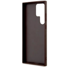 Заредете изображение във визуализатора на галерията – Guess GUHCS23LP4RPSW S23 Ultra S918 brown/brown hardcase 4G Printed Stripe
