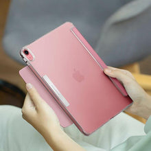 Заредете изображение във визуализатора на галерията – Uniq case Camden iPad 10 gen. (2022) pink/rouge pink Antimicrobial
