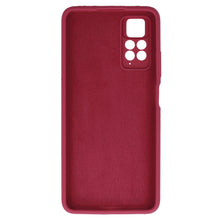 Заредете изображение във визуализатора на галерията – Silicone Lite Case for Xiaomi Redmi Note 11 Pro/Note 11 Pro 5G burgundy
