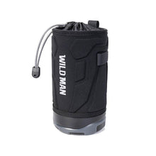 Заредете изображение във визуализатора на галерията – WILDMAN Bicycle bag R1 waterproof 1L for bottle black
