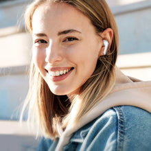 Заредете изображение във визуализатора на галерията – Joyroom Funpods wireless in-ear headphones (JR-FB2) - white
