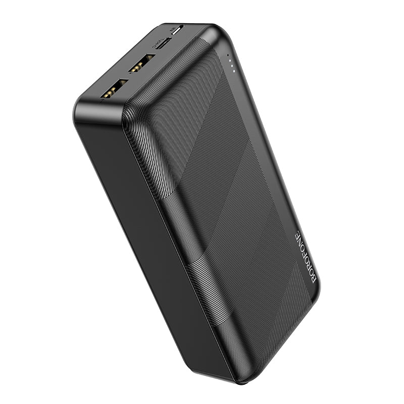 Borofone Power Bank 30000mAh BJ27B Pindar - 2xUSB - black