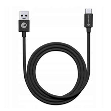 Заредете изображение във визуализатора на галерията – FORCELL cable USB to Type C 2.0 2,1A C319 TUBE black 1 meter
